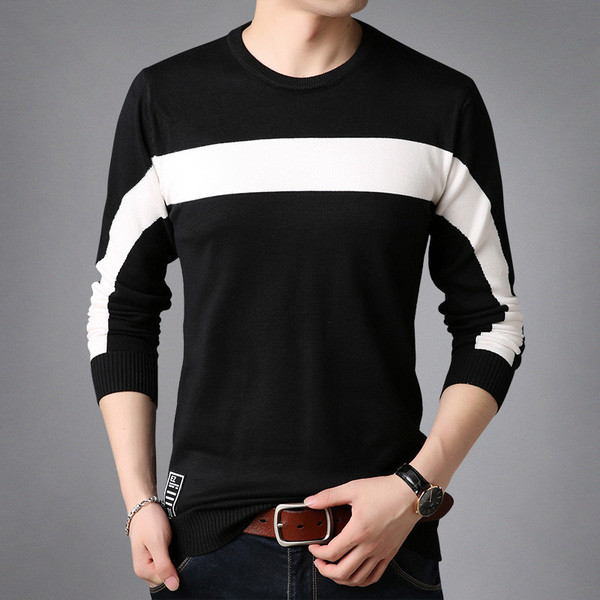 Ανδρικό πουλόβερ με έμβλημα