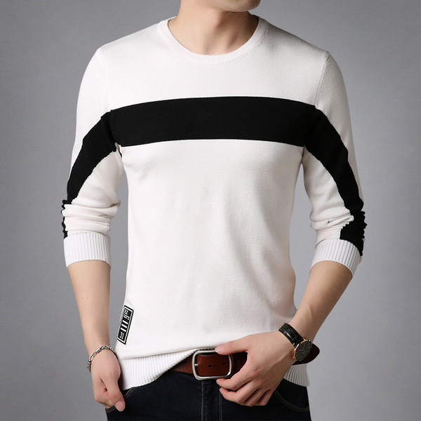 Ανδρικό πουλόβερ με έμβλημα