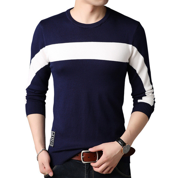 Ανδρικό πουλόβερ με έμβλημα