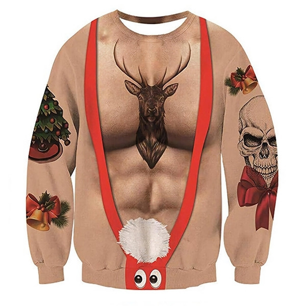 ΝΕΟ ανδρικό πουλόβερ μοντέλο με οβάλ λαιμόκοψη