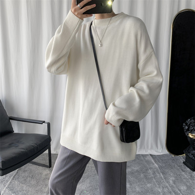 Ühevärviline meeste kampsun - tasuta mudel