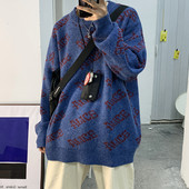 Lezser férfi téli pulóver hosszú ujjal