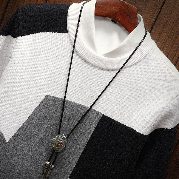 Muški široki model džempera