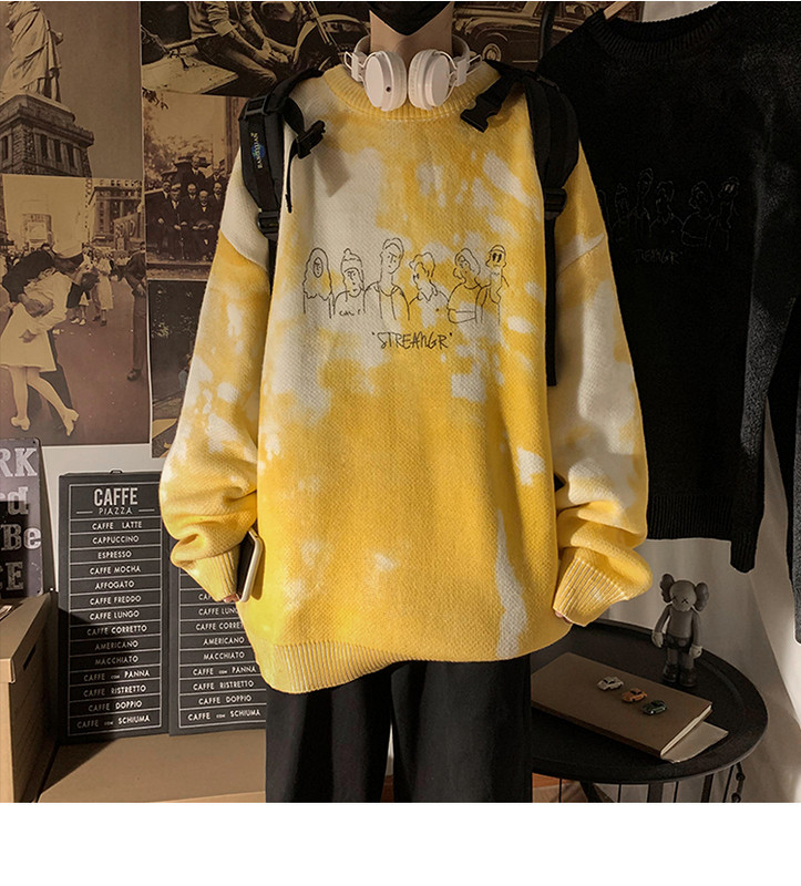 Široki model muškog džempera - više modela