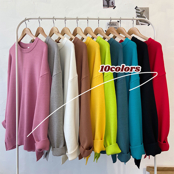 Ανδρικό πουλόβερ φθινόπωρο-χειμερινό  με οβάλ λαιμόκοψη