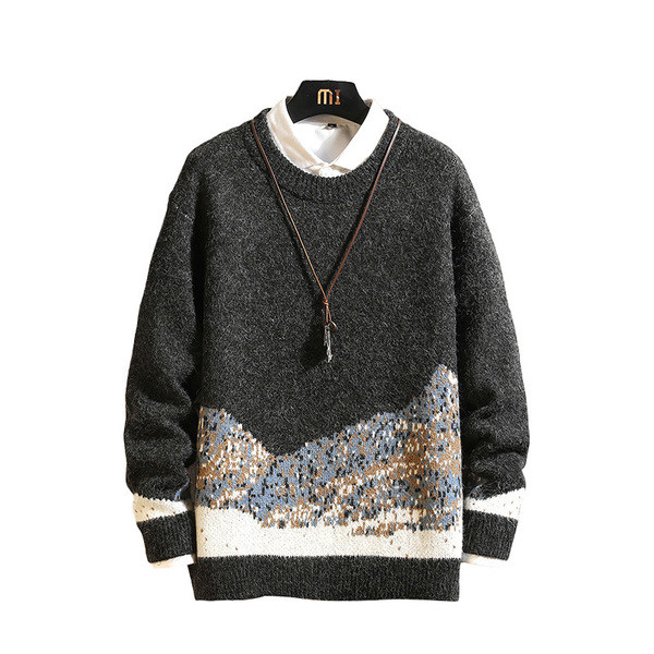 Téli pulóver irizáló színekben