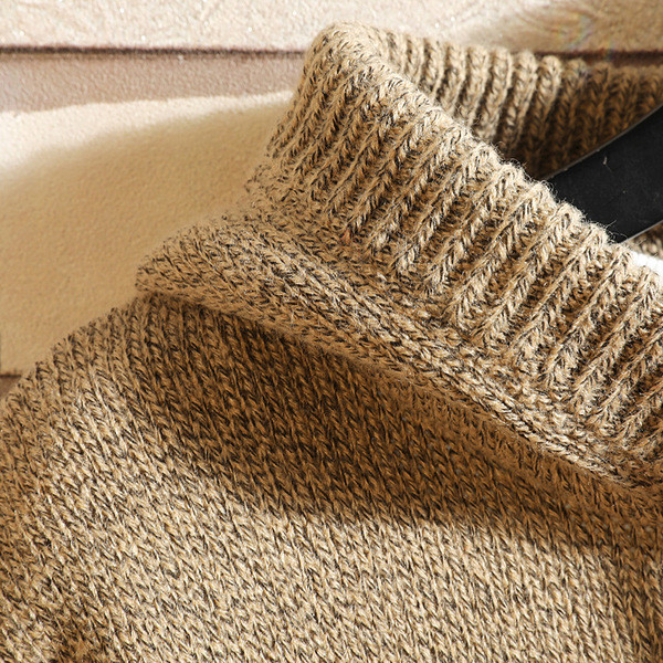 Χειμερινό μακρύ πουλόβερ με κουκούλα και κορδόνια