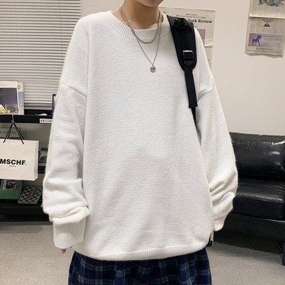 Φαρδύ ζεστό ανδρικό πουλόβερ