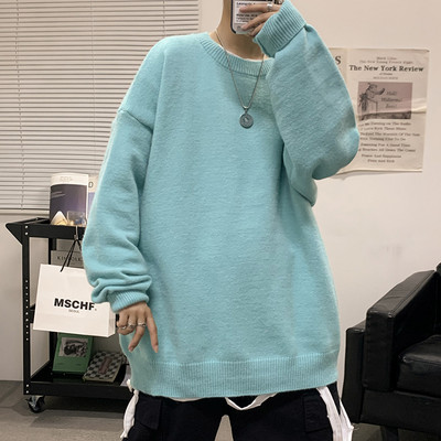 Φαρδύ ζεστό ανδρικό πουλόβερ