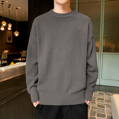 Ανδρικό χειμερινό πουλόβερ με μακριά μανίκια - διάφορα χρώματα