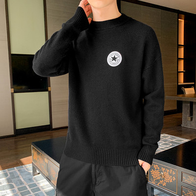 Ανδρικό χειμερινό πουλόβερ με μακριά μανίκια - διάφορα χρώματα