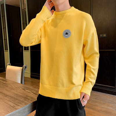 Ανδρικό χειμερινό πουλόβερ με μακριά μανίκια - διάφορα χρώματα