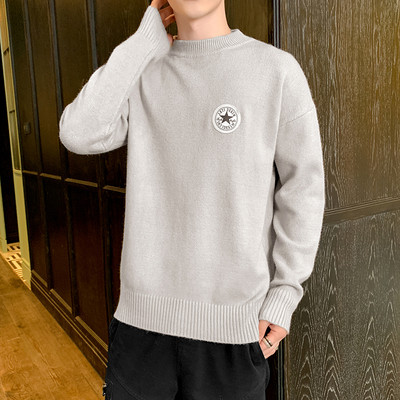 Ανδρικό χειμερινό πουλόβερ με μακριά μανίκια - διάφορα χρώματα