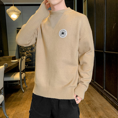 Ανδρικό χειμερινό πουλόβερ με μακριά μανίκια - διάφορα χρώματα