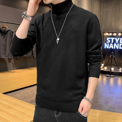 Ανδρικό χειμερινό πουλόβερ με μακριά μανίκια - διάφορα χρώματα