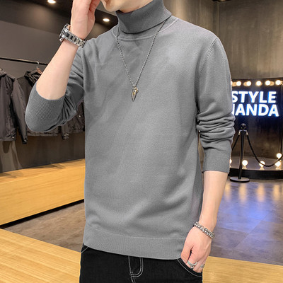 Ανδρικό χειμερινό πουλόβερ με μακριά μανίκια - διάφορα χρώματα