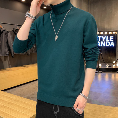 Ανδρικό χειμερινό πουλόβερ με μακριά μανίκια - διάφορα χρώματα