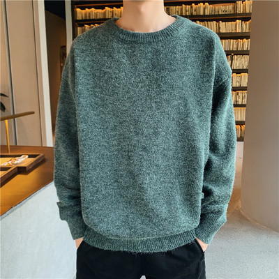 Ανδρικό χειμερινό πουλόβερ με μακριά μανίκια - διάφορα χρώματα