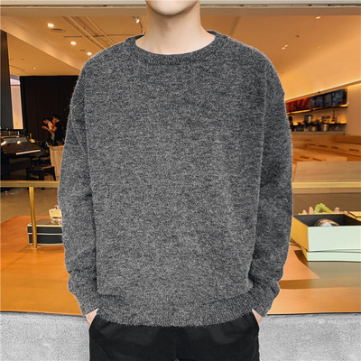 Ανδρικό χειμερινό πουλόβερ με μακριά μανίκια - διάφορα χρώματα