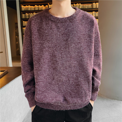 Ανδρικό χειμερινό πουλόβερ με μακριά μανίκια - διάφορα χρώματα