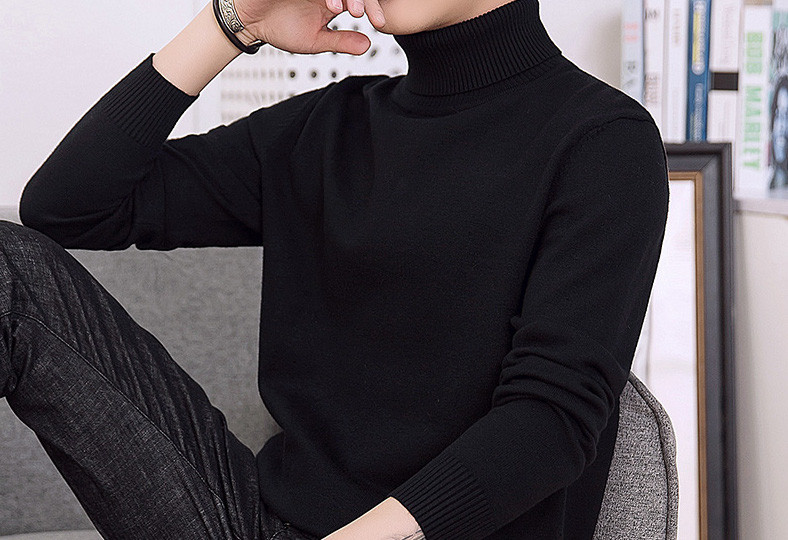 Férfi őszi-téli pulóver hosszú ujjal - többféle modell