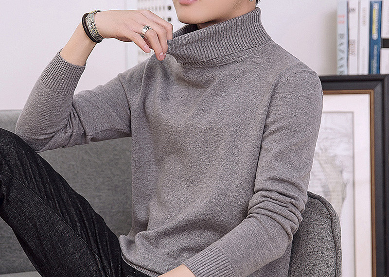 Férfi őszi-téli pulóver hosszú ujjal - többféle modell