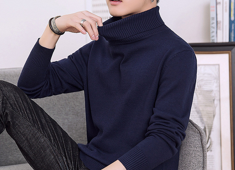 Férfi őszi-téli pulóver hosszú ujjal - többféle modell