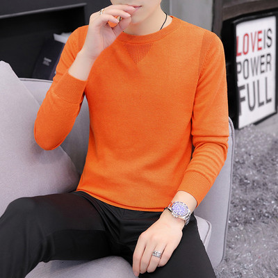 Vékony kötésből készült alkalmi férfi pulóver - két modell