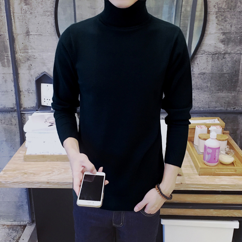 Ανδρικό χειμερινό πουλόβερ με οβάλ λαιμόκοψη - διάφορα μοντέλα