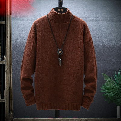 Muški moderan džemper s polo kragnom