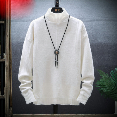 Muški moderan džemper s polo kragnom