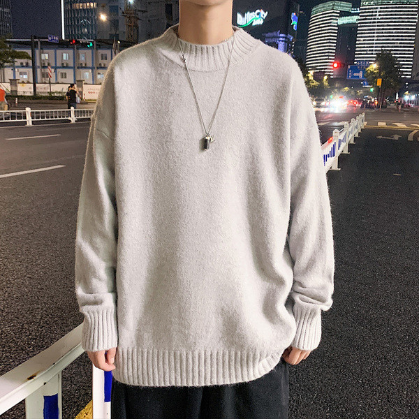 Vastag, széles férfi pulóver