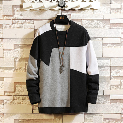 Ανδρικό πλεκτό πουλόβερ για το χειμώνα