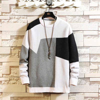 Ανδρικό πλεκτό πουλόβερ για το χειμώνα