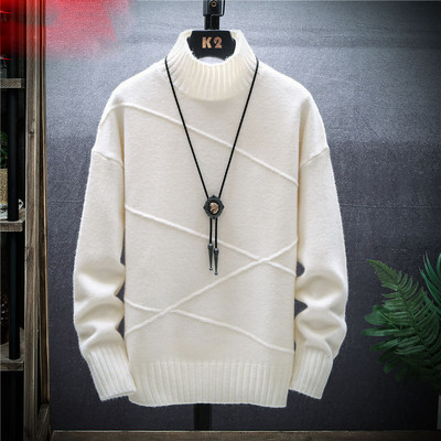 Alkalmi téli pulóver pólógallérral