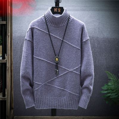 Alkalmi téli pulóver pólógallérral