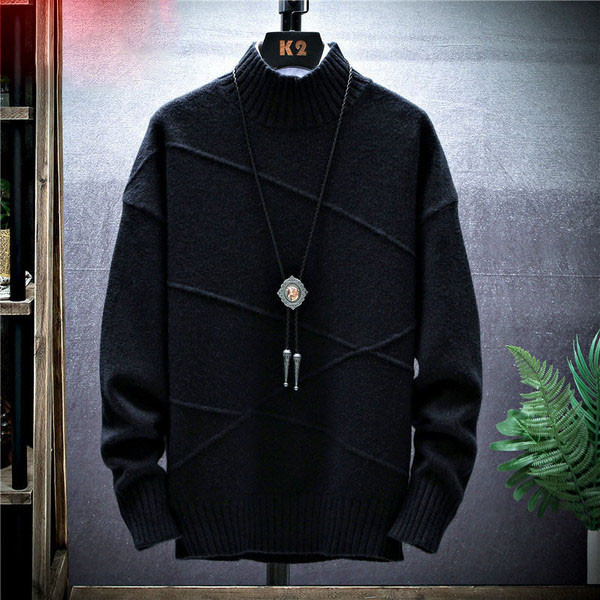 Alkalmi téli pulóver pólógallérral