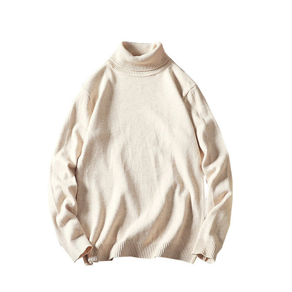 Ανδρικό πλεκτό πουλόβερ με γιακά