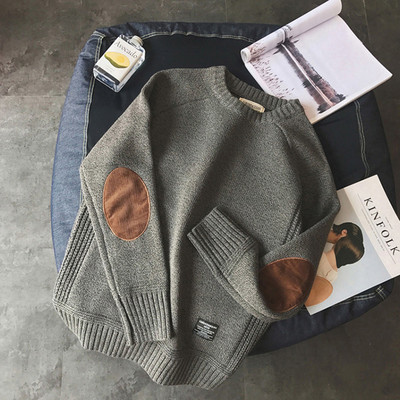 Ζεστό χειμερινό πουλόβερ για άνδρες