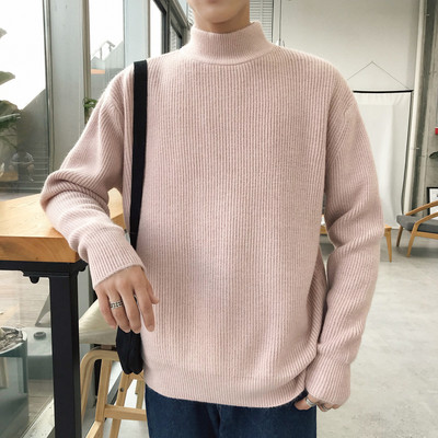 Ingyenes modell férfi egyszínű pulóver