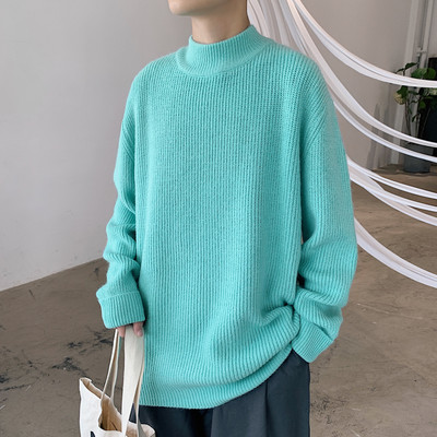 Ingyenes modell férfi egyszínű pulóver