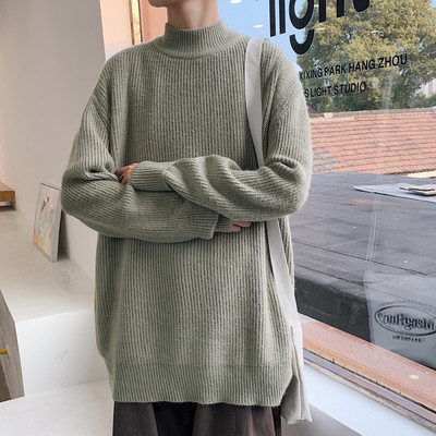 Ingyenes modell férfi egyszínű pulóver