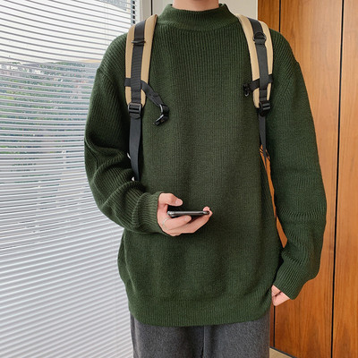 Ingyenes modell férfi egyszínű pulóver