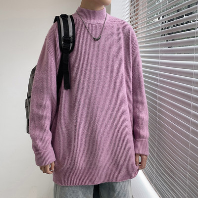 Ingyenes modell férfi egyszínű pulóver