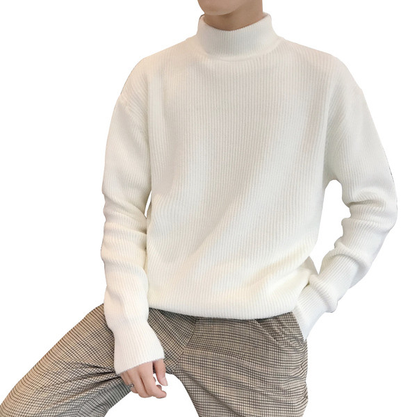 Ingyenes modell férfi egyszínű pulóver