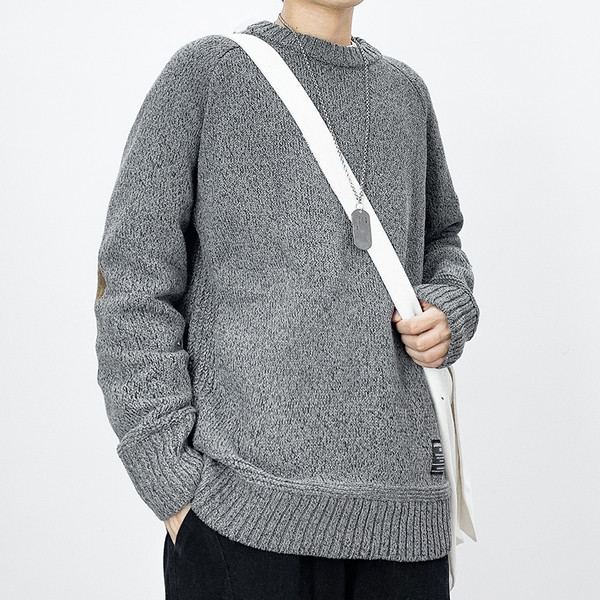 Férfi téli pulóver széles modell