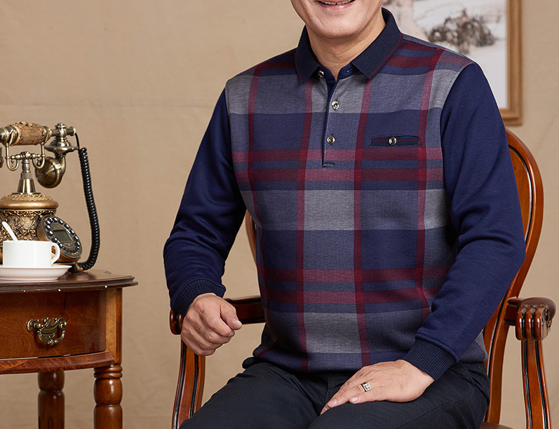 Téli férfi pulóver hosszú ujjal - többféle modell