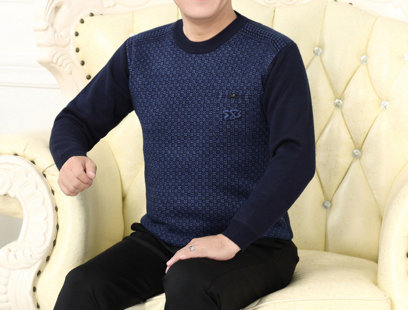 Téli férfi pulóver hosszú ujjal - többféle modell