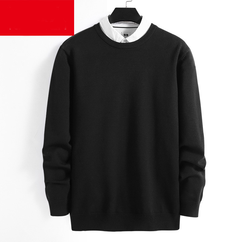 Kelių modelių žieminis vyriškas megztinis su ovalia iškirpte