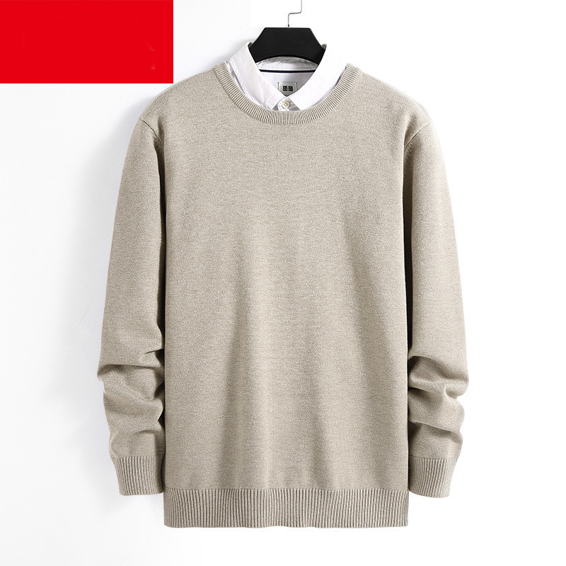 Kelių modelių žieminis vyriškas megztinis su ovalia iškirpte